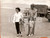 Fotografia d epoca originale 1960 ca CINEMA John WAYNE with wife Pilar PALETTE and daughter Aissa WAYNE Photo 1