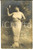 Cartolina originale da collezione 1900 ca EROTICA Attrice di varietà in abito a sirena Cartolina VINTAGE FP VG 1
