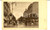 Cartolina originale da collezione 1925 BUCAREST ROMANIA Una strada del centro Cartolina ANIMATA TRAM FP VG 1