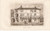 Stampa, bozzetto originale 1840 LUXEUILLESBAINS FRANCE Maison  L Univers Stampa LEMAITRE 1