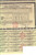 Oggetto da collezione cartaceo 1933 PARIS Conseil de la dette publique de l EMPIRE OTTOMAN RÃ©cÃ©pissÃ© au porteur 1