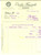 Documento originale, autentico 1931 TORINO Oreste FRASSATI forniture per automobili Fattura intestata 1