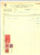 Documento originale, autentico 1947 GALLARATE VA Ditta Costantino CATTANEO Fonderia Fattura intestata 1