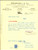 Documento originale, autentico 1940 MILANO Ditta BRAENDLI Carte da parati  Lettera commerciale con bollo 1