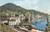 Cartolina originale da collezione 1909 PONTE TRESA SVIZZERA Panorama con Lago di Lugano Cartolina FP VG 1
