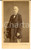 Fotografia d epoca originale 1870 ca PARIS Ritratto di Giuseppe ROTA padre di Alfredo Foto JAMIN CDV 1
