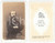 Fotografia d epoca originale 1880 ca MILANO Ritratto maschile seduto  Fotografia GANZINI CDV 1