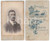 Fotografia d epoca originale 1900 ca SIENA Ritratto maschile  Busto Foto Ferdinando PELLEGRINI CDV 1