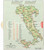 Materiale pubblicitario d’epoca 1960 ca Indicatore MAF  Distanze tra le cittÃ  d Italia  ESTRAIBILE 15x18 cm 1