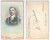 Fotografia d epoca originale 1900 ca TREVIGLIO BG Ritratto di giovane uomo  Foto E. SPADONI CDV 1