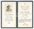 Oggetto da collezione cartaceo 1919 COPIANO In memoria di Giovanni SACCHI Agricoltore  Santino ILLUSTRATO 1