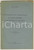 Libro, pubblicazione d epoca 1917 Carlo Isnario AZIMONTI Dati teoricopratici muri di sostegno di sottoscarpa 1