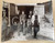 1970 ca COSTUME ITALIA Ritratto del gruppo beat GLI ALUNNI DEL SOLE - Foto 40x30 Fotografia di agenzia. CONDIZIONI: POOR (piegature marginali evidenti)FORMATO: 40x30 cm    originale e autentica 1