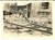 Fotografia d epoca originale 1944 WW2 NOVI LIGURE  Bombardamento stazione  Binari divelti Foto 11x8 cm 1