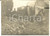 Fotografia d epoca originale 1917 WW1 ZONA DI GUERRA Soldati tra le rovine di un paese  Foto 8x6 cm 1