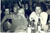 1970 ca COSTUME Bruno LAUZI e Adriano PAPPALARDO a tavola - Foto 30x20 cm