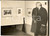 1956 ROMA PALAZZO ESPOSIZIONI Antonio SEGNI alla Mostra di pittura e scultura Fotografia d'epoca con didascalia coeva al verso. CONDIZIONI: G (ma lievi piegature) FORMATO: 18x13 cm     originale e autentica 1