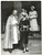 1959 LONDON Southwark Cathedral - Princess Margaret and Rev. George REINDROP