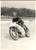 1953 MONZA MOTOCICLISMO GP delle Nazioni - Fergus ANDERSON alle prove su GUZZI Fotografia d'epoca con didascalia coeva.  CONDIZIONI: GFORMATO: 13x18 cm     originale e autentica 1
