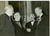 Fotografia d epoca originale 1958 PARIS Amintore FANFANI  Gaston PALEWSKI  Maurice COUVE DE MURVILLE Foto 1