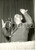 1958 ROMA - COLDIRETTI Amintore FANFANI al banco degli oratori *Foto 13x18 cm
