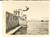 Fotografia d epoca originale Agosto 1936 BENGASI Militare italiano si tuffa in mare  Fotografia 12x8 cm 1