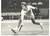 1987 COPPA DAVIS - TENNIS Stefan EDBERG in campo *Foto VINTAGE 24x18 cm
