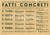 Materiale pubblicitario d’epoca 1950 ca BRESCIA Unione Monarchica Repubblica provoca DITTATURA Volantino 1