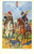 Cartolina originale da collezione 1901 REGIO ESERCITO 18° Reggimento USSARI Cavalleggeri PIACENZA Cartolina FP NV 1