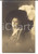 Cartolina originale da collezione 1911 MODA Donna con curioso cappello di piume *Cartolina VINTAGE ing. BONELLI 1