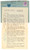 Autografo originale 1954 NAPOLI Gaspare CASELLA su articolo di Benso Becca  Lettera Autografo 1