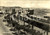 Cartolina originale da collezione 1954 MANFREDONIA FG Passaggio del treno a Porta FOGGIA 1