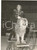 1954 PARIS CIRQUE MEDRANO Miss TINTYE à cheval sur un lion *Photo 12x17
