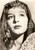 Cartolina originale da collezione 1955 ca CINEMA Attrice Cosetta GRECO Ritratto con ventaglio Cartolina FG NV 1