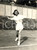 Fotografia d'epoca originale 1935 ca VENEZIA Michelle FANNES AMAN si allena a tennis 1