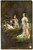 1905 ca Nymph on water with gnome child - Fairy tale - Oranotypie postcard  Cartolina postale d'epoca, non viaggiata.CONDIZIONI: F (abrasione al lato inferiore; piegatura e piccola abrasione all'angolo superiore destro)FORMATO: FP    originale e autentica 1