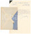 Autografo originale 1943 MILANO Lettera Aurelio CANDIAN  Appuntamento con un amico  Autografo 1