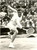 Fotografia d epoca originale 1955 ca TENNIS Frank SEDGMAN durante un match Fotografia 1