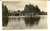 Cartolina originale da collezione 1960 ca WOKINGHAM UK Veduta del KINGSMERE LAKE Cartolina VINTAGE 1