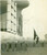 Fotografia d epoca originale 1913 MILANO BAGGIO Dirigibile Città di Milano pronto volo prova Difetti leggere 1