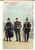 Cartolina originale da collezione 1910 ca ARMEE BELGE RÃ©giment du GENIE  Les 3 tenues Carte postale Ã©d. PREAUX 1