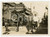 1935 ca SHANGHAI (?) Carro votivo e cinesi con gabbietta - Foto 8x5 cm Fotografia d'epoca.  VERY POOR/gravemente danneggiato profonda piegatura orizzontale al margine inferiore, con strappo al margine sinistro e destro FORMATO: 8x5 cm originale e autentica 1