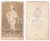 Fotografia d epoca originale 1870 ca TEATRO VOGHERA Attore in costume d epoca Foto RARA CICALA CDV 1