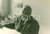 Fotografia d epoca originale 1963 MILANO Direttore di un colorificio nel suo ufficio Fotografia cm 10 x 7 1