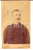 Fotografia d epoca originale 1900 ca MODLING AUSTRIA Ritratto di ufficiale asburgico Foto Eduard KEIL CDV 1