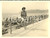 Fotografia d epoca originale 1950 ca ALASSIO Ritratto di donna sul lungomare Foto MANFREDI VINTAGE 12x9 cm 1
