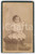 1890 ca ALBI Portrait de petite fille avec poupée - Photographie L'AILLAUD - CDV  Fotografia d'epoca. FAIR/discreto Lievi smussature agli angoli Formato: 6x10 originale e autentica 1