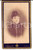 Fotografia d epoca originale 1890 ca BIELLA Ritratto di donna con abito nero Foto ROSSETTI CDV 1