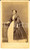 Fotografia d epoca originale 1870 ca MILANO Ritratto femminile con mantella scura Foto Alessandro DURONI 1