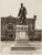 Fotografia d epoca originale 1935 ca TORINO Monumento a Pietro MICCA in via Cernaia Foto artistica ALINARI 1